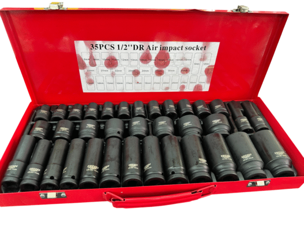 Juego de Copas de Impacto X 35 Piezas (8-32mm)
