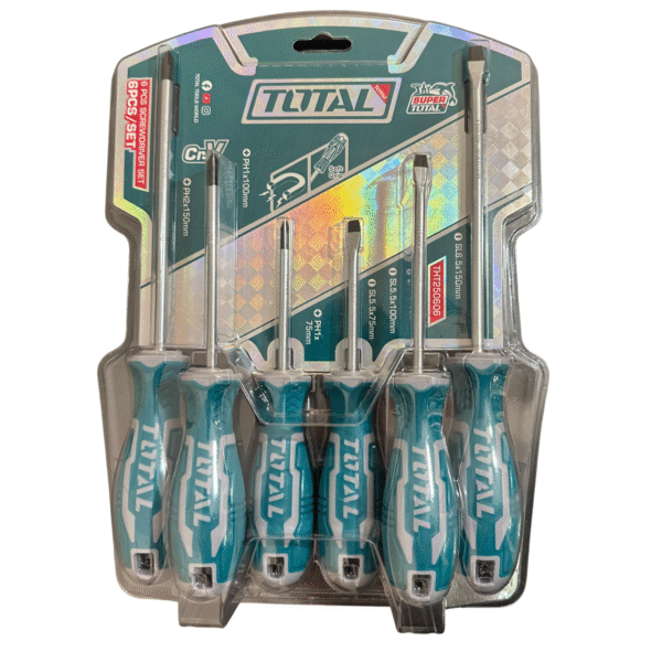 Juego de Destornilladores x6 Piezas Total