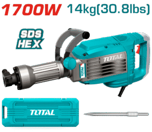 DEMOLEDOR SDS HEX 1700W 50 JULES 14KG SUPER